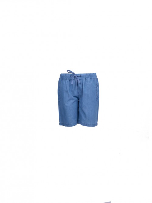 Boy String Short In Denim